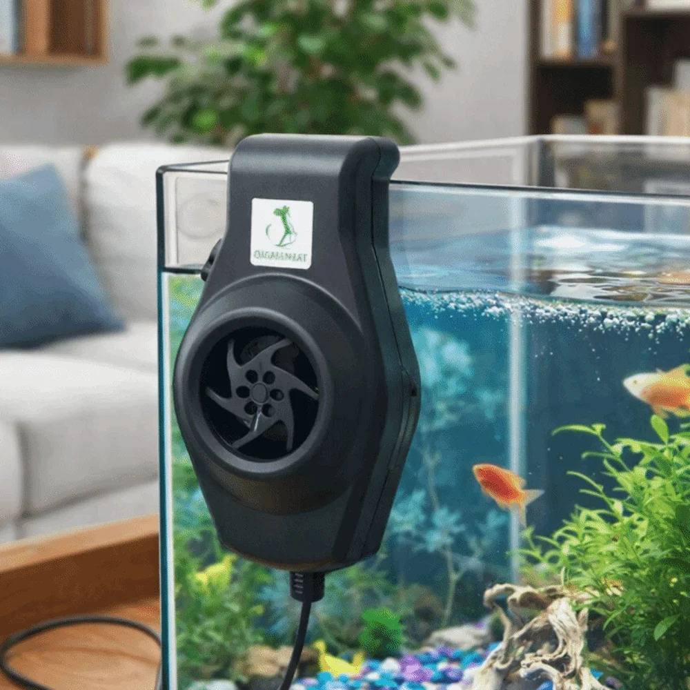 Mini Ventilador para Aquário e Terrário USB 3.8 W Montagem na Parede - Image 2