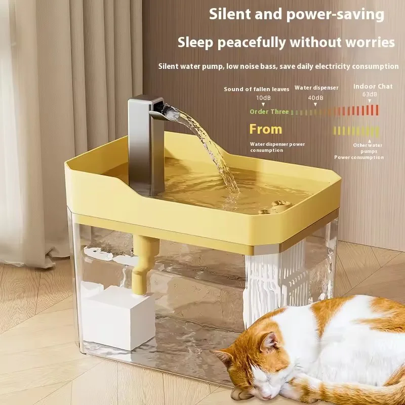 Bebedouro Automático para Gatos 1,5 L com Filtro e Circulação - Image 3