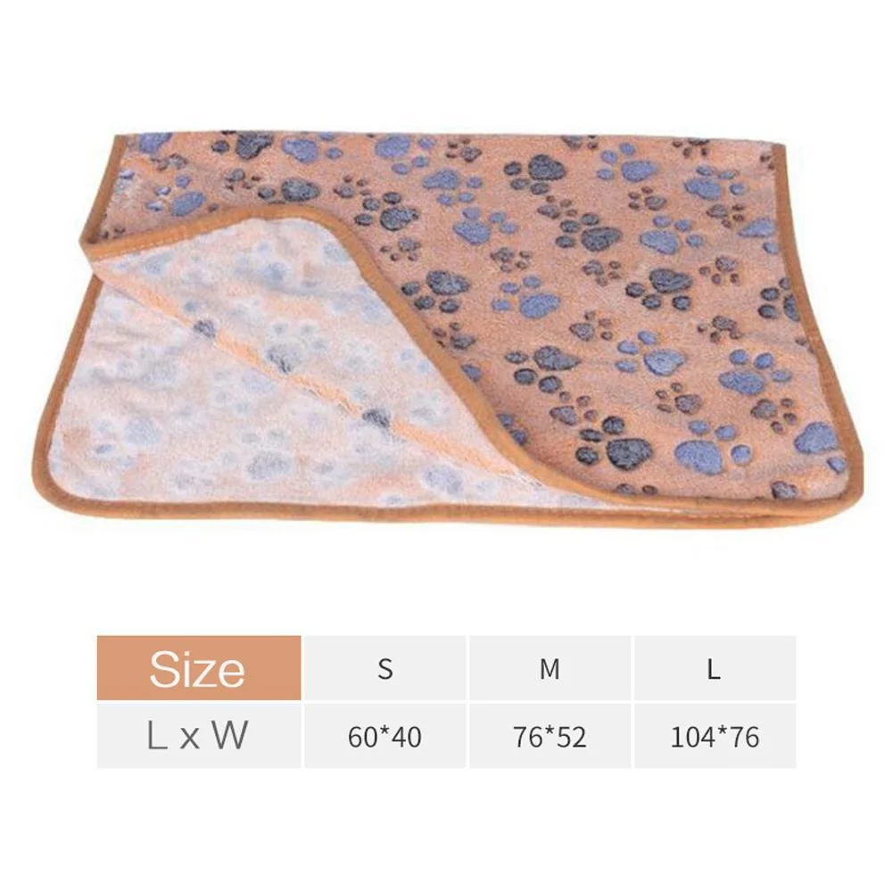 Manta para Cães e Gatos de Fleece Coral Lavável na Máquina - Imagem 6