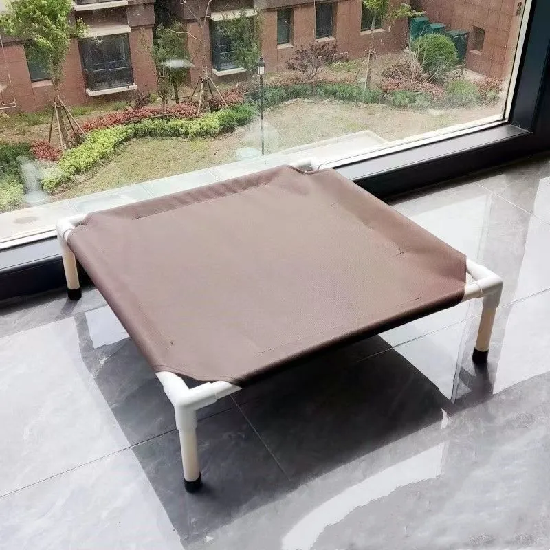 cama elevada dobrável para cães e gatos