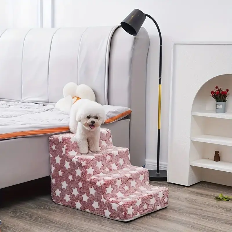 Escada para Cães e Gatos de Espuma Antiderrapante Lavável - Imagem 2