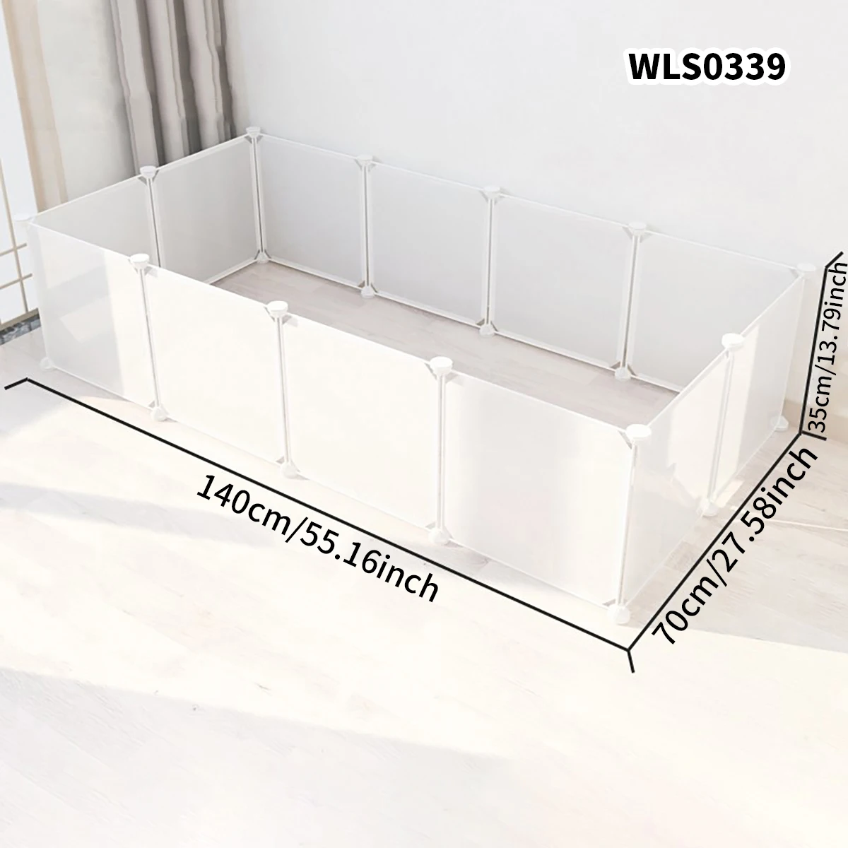 Cercado Modular para Pets Montagem Livre sem Furos - Imagem 4