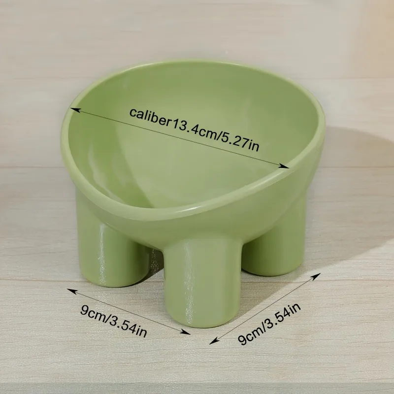 Tigela Elevada para Gatos e Cães Plástico Durável com Suporte - Imagem 6
