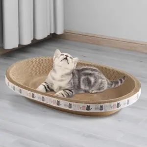 cama arranhador redonda para gatos