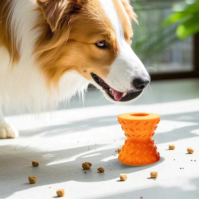 Brinquedo para Cães de Borracha Resistente à Mordida para Comida - Imagem 2