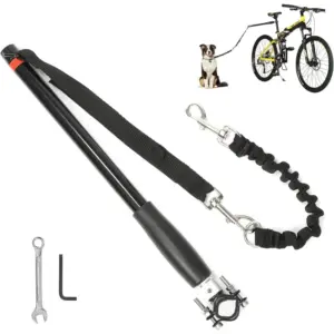coleira para bicicleta cães