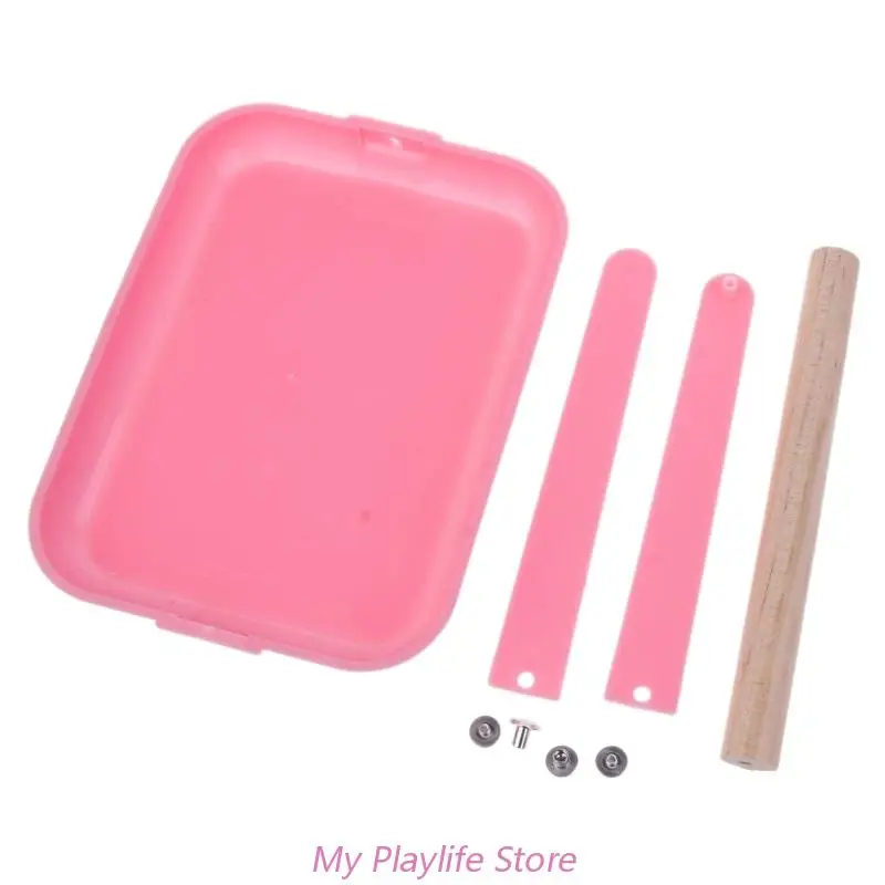 Poleiro de Mesa para Pássaros e Papagaios com Bandeja Plástica - Imagem 5