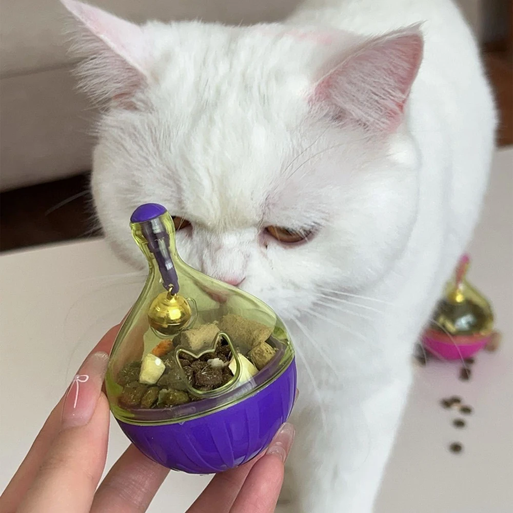 Brinquedo Dispensador de Petiscos para Pássaros e Hamsters com Sino - Imagem 6
