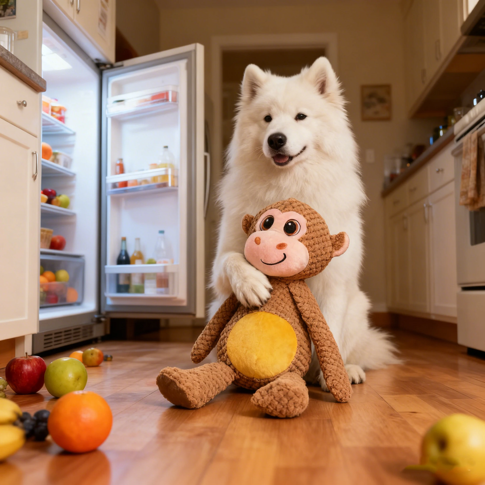 Brinquedo de Pelúcia para Cães em Formato de Macaco com Som - Imagem 6