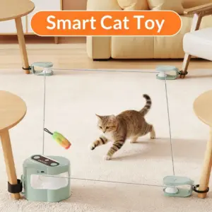 brinquedo interativo para gatos com controle remoto