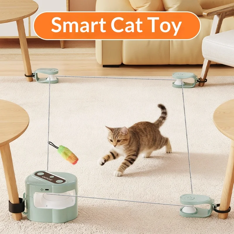 brinquedo interativo para gatos com controle remoto
