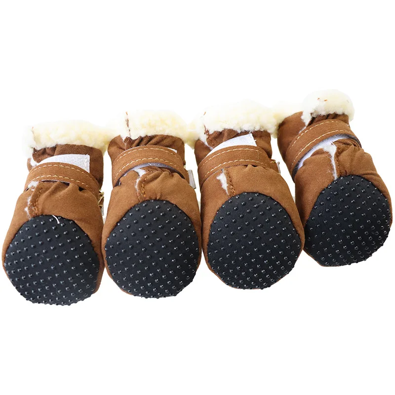 Botas de Neve para Cães Pequenos Antiderrapante 4 Peças - Image 5