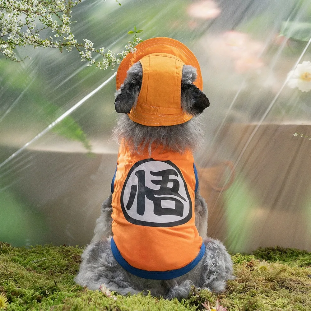 Colete Goku Pet para Cães e Gatos Pequenos - Imagem 4