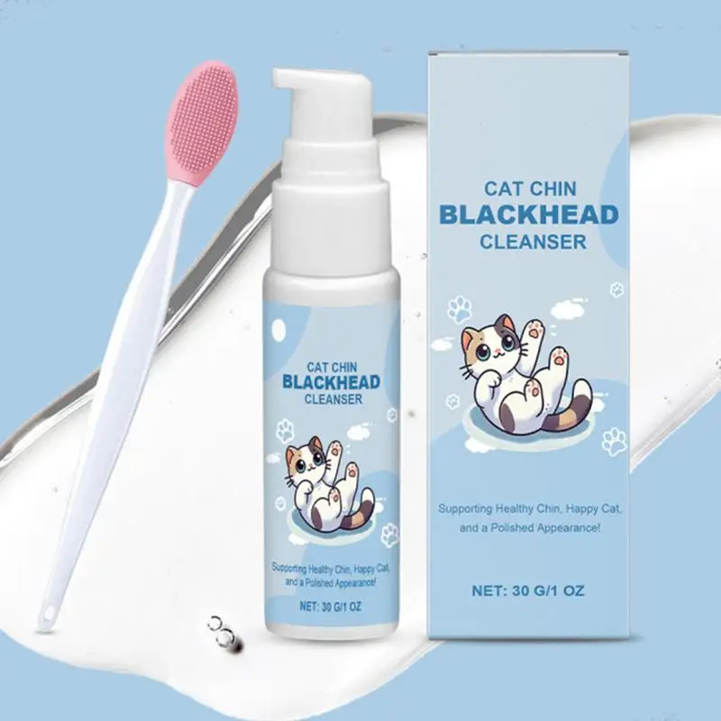Limpador de Queixo para Gatos 30g com Escova Dupla Face - Imagem 6