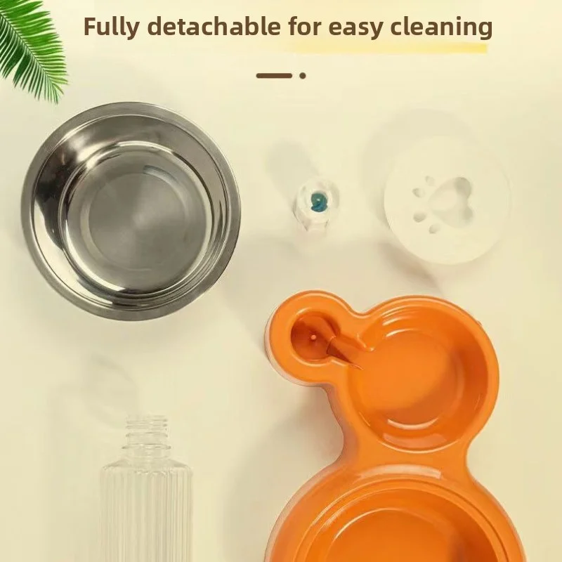 Comedouro e Bebedouro Automático para Cães e Gatos 2 em 1 - Image 4