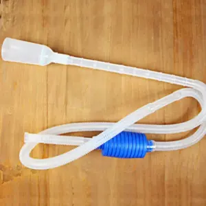 sifão para aquário de peixes