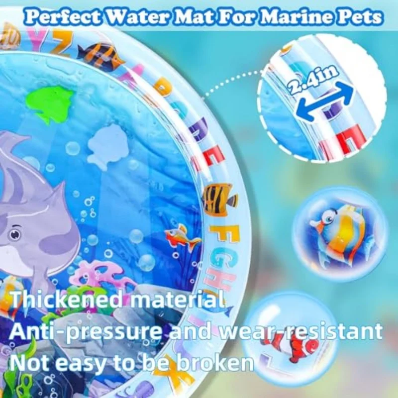 Tapete Aquático para Gatos com Peixes Flutuantes para Estimular a Caça - Imagem 5