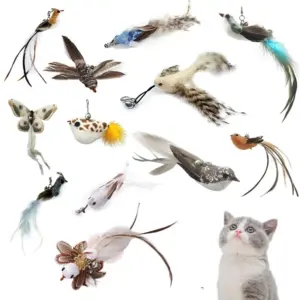 brinquedo varinha para gatos