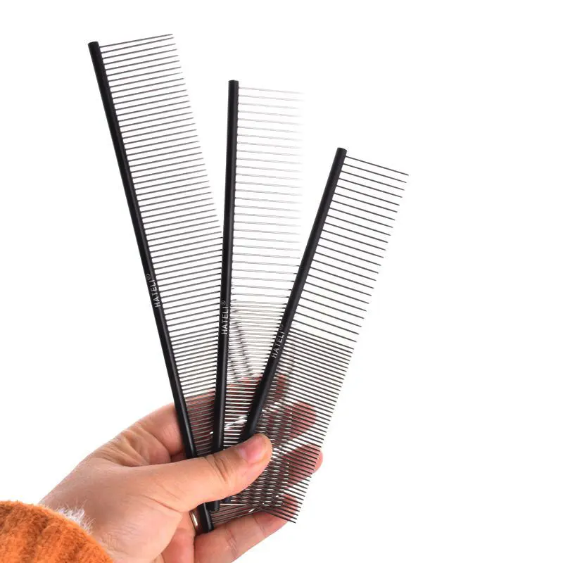 Pente de Alumínio para Cães e Gatos de 16 cm para Remover Pelos - Image 5