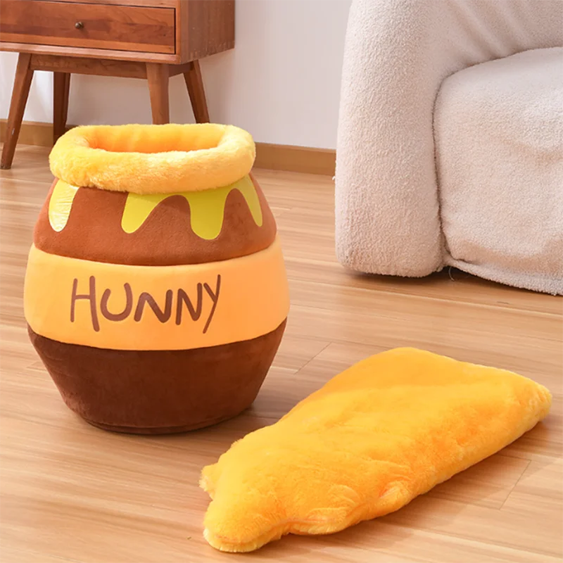 Cama para Gatos e Cães Pequenos Tipo Ninho Rosa - Imagem 4