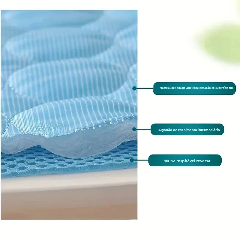 Tapete Refrescante para Pets de Tecido Frio com Algodão Lavado - Imagem 5