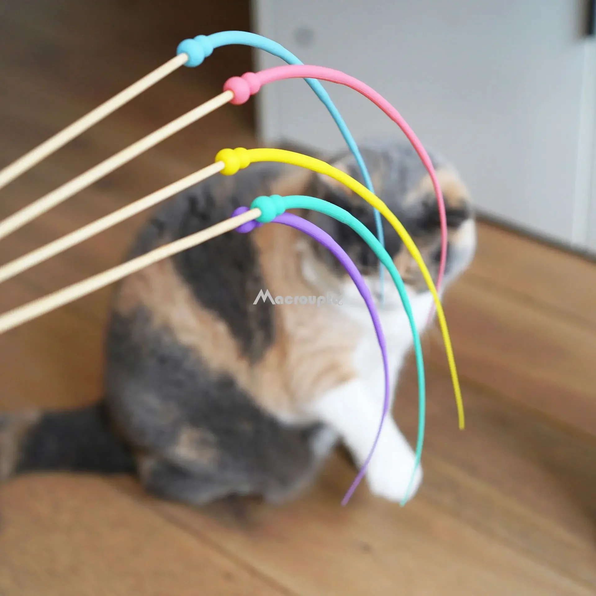 Brinquedo Interativo para Gatos com Simulação de Cauda de Rato, 71 cm - Imagem 5