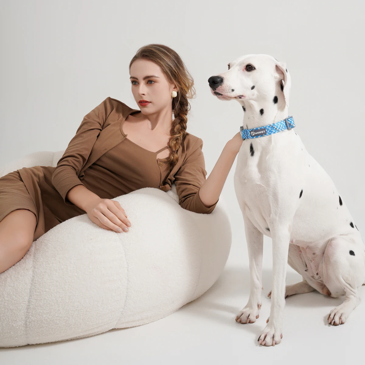 Conjunto de Coleira e Guia para Cães de Passeio ao Ar Livre - Image 2