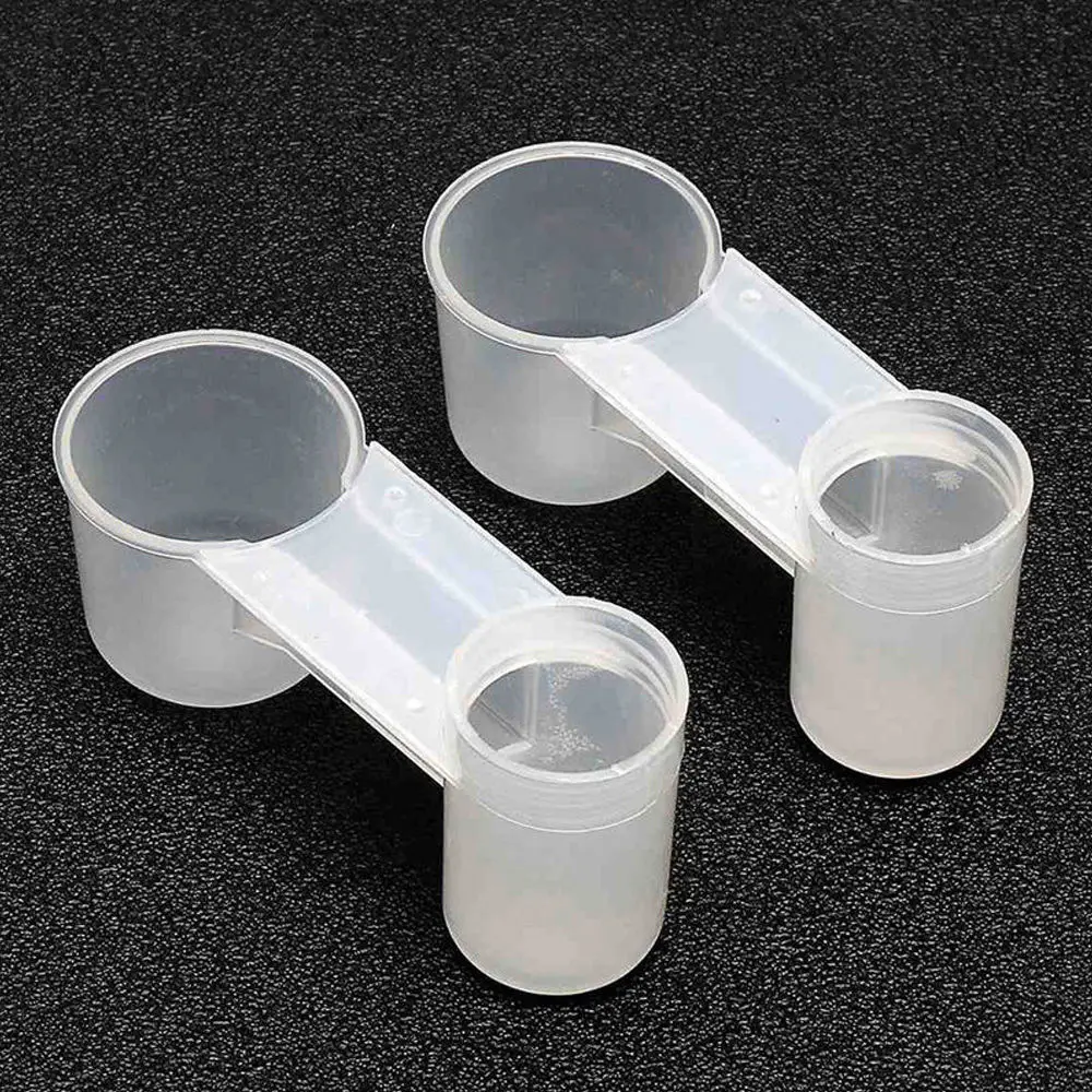 Bebedouro para Pássaros e Pombos de Plástico Transparente 10 pçs Encaixe em Garrafa - Imagem 3