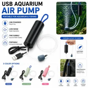 bomba de ar usb para aquário