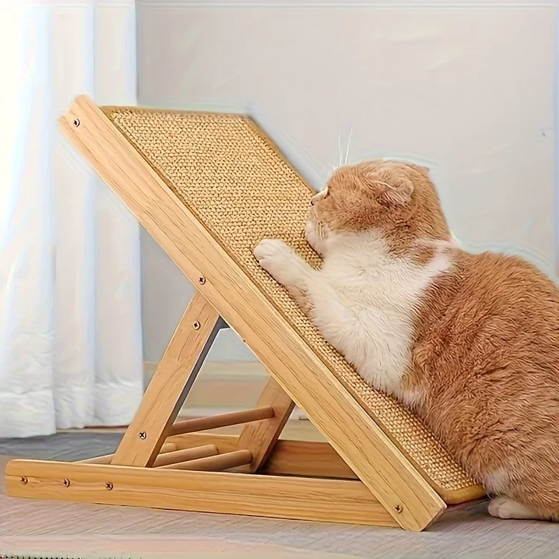 Arranhador de Sisal para Gatos com Design Seguro para Sofá - Imagem 3
