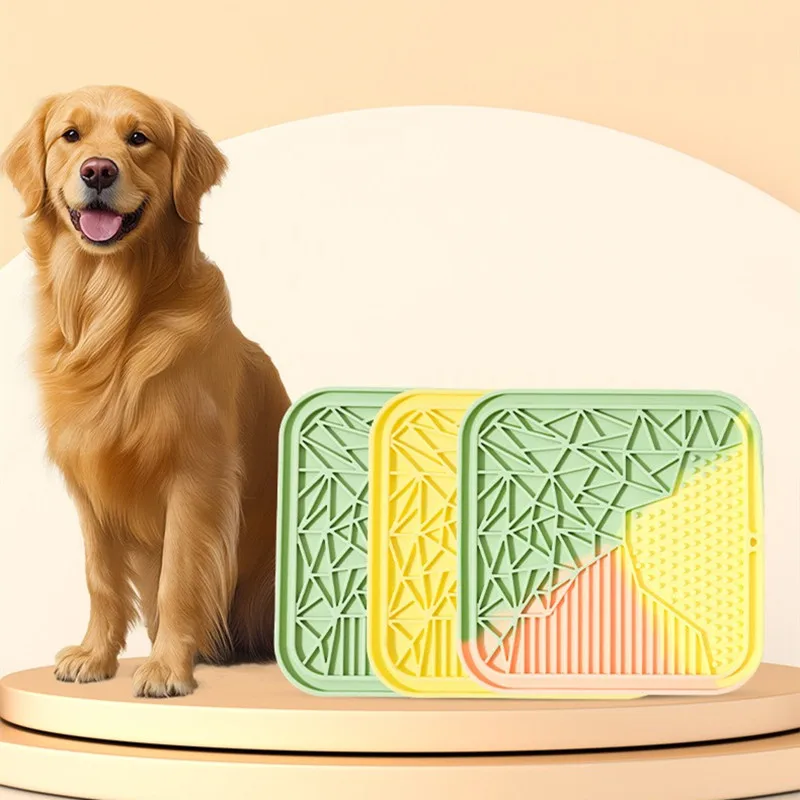 Tapete de Silicone para Pet com Textura Antiasfixia para Lamber - Imagem 5