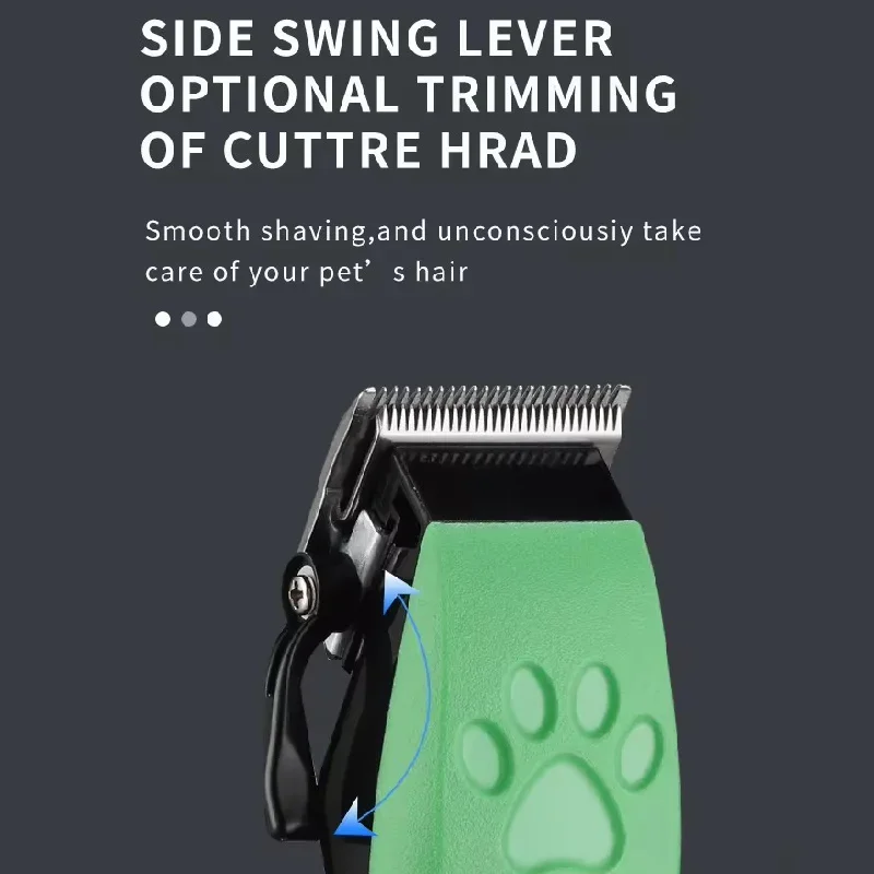 Máquina de Tosa para Cães e Gatos Recarregável USB com Lâmina Ajustável - Image 3