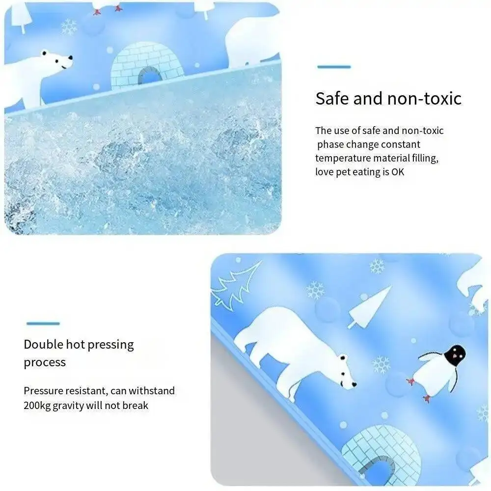 Tapete Refrescante para Cães e Gatos de PVC Dobrável - Image 2