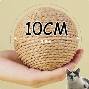 brinquedo bola de sisal para gatos
