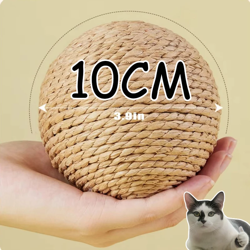 brinquedo bola de sisal para gatos