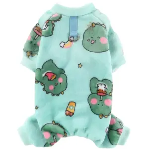 macacão de fleece para cães pequenos