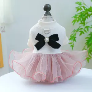 vestido tutu para cães e gatos