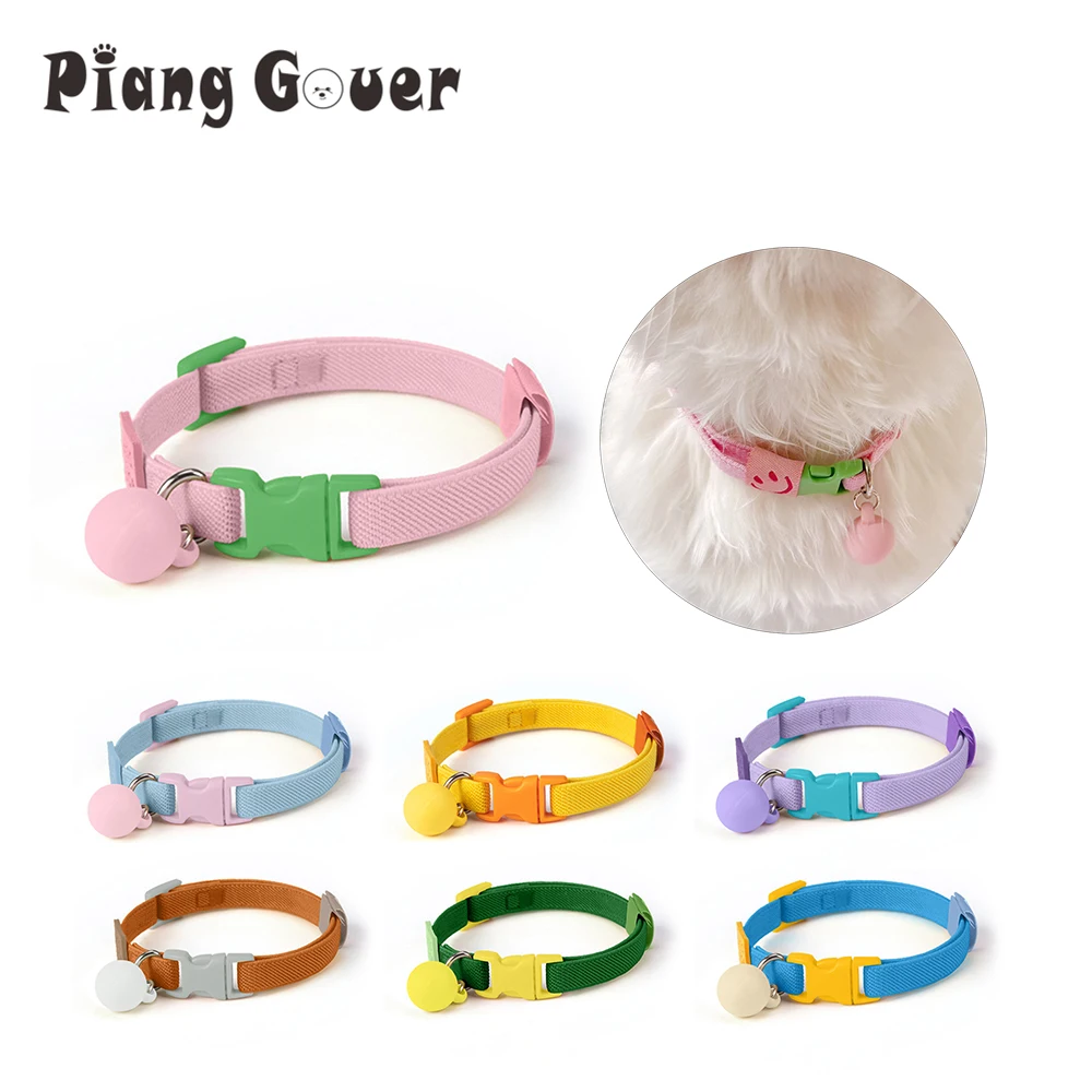 coleira elástica para gatos e cães pequenos