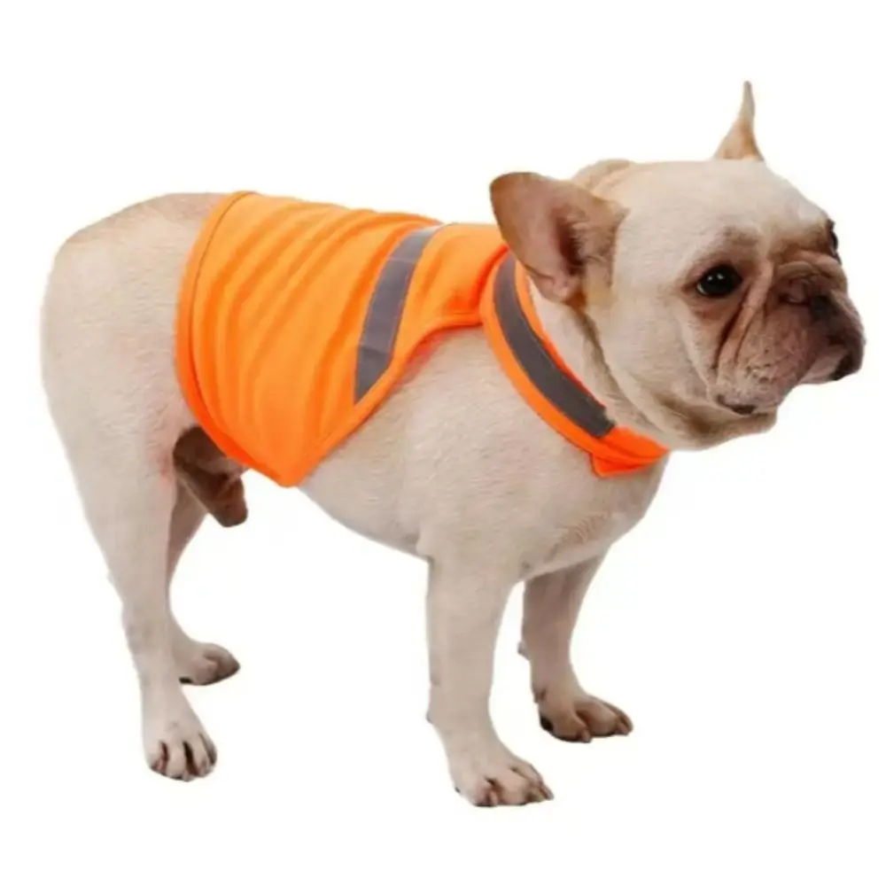 Colete de Segurança para Cães Ajustável com Faixas Refletivas - Imagem 5