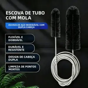 escova flexível para aquário