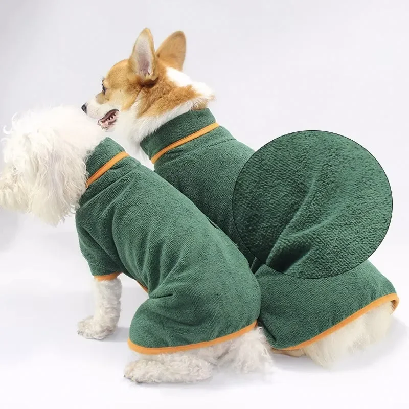 Roupão Absorvente para Cães e Gatos de Secagem Rápida - Imagem 3
