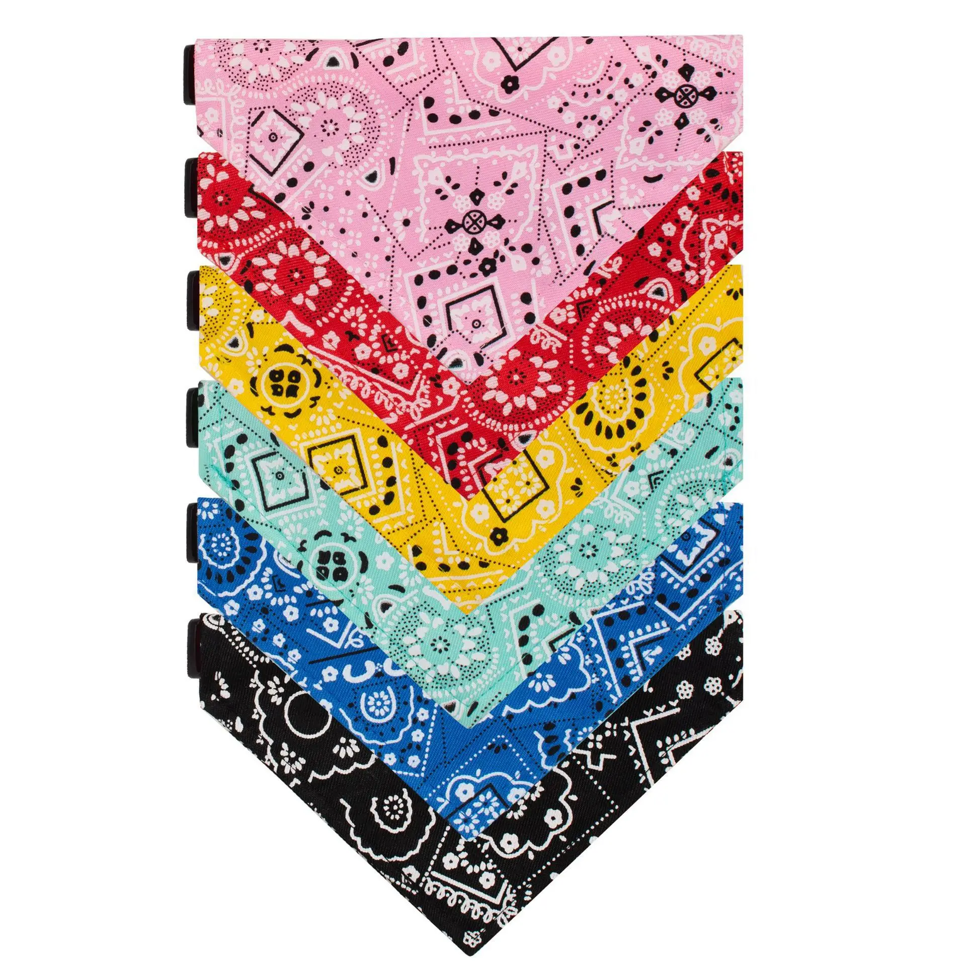 Bandana para Cães e Gatos de Nylon Lavável Ajustável - Imagem 6