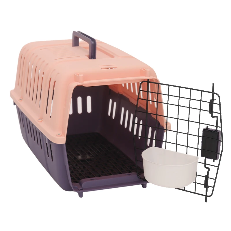 Caixa de Transporte para Cães e Gatos Airline na cor Verde - Imagem 2