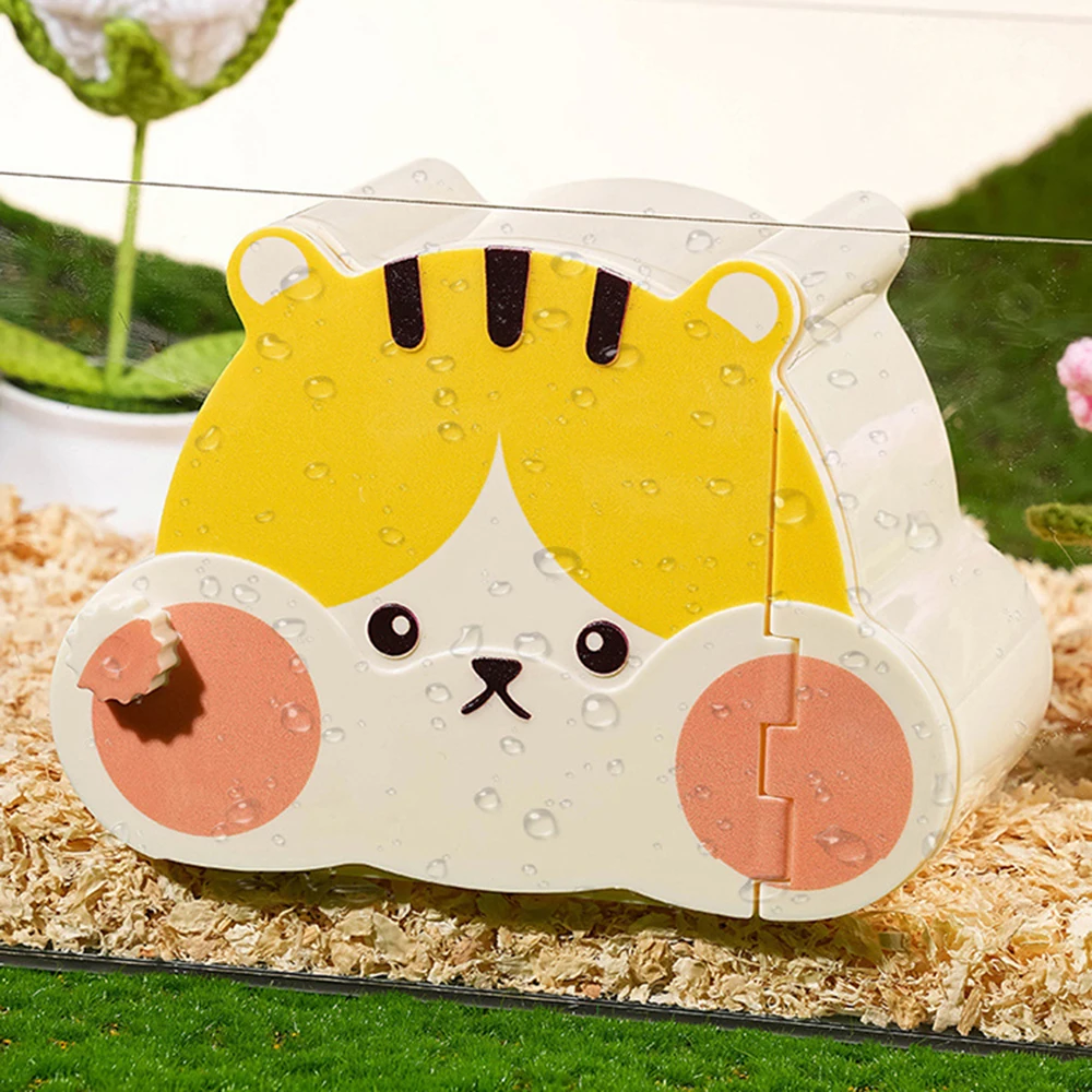 ninho para hamster de plástico