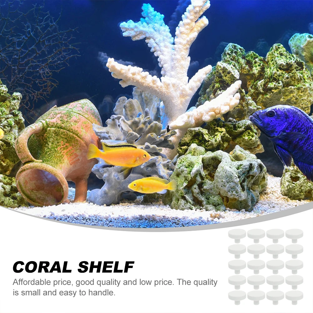 Plugues de Cerâmica para Coral T-Forma Aquário 20 pçs para Fixar Corais - Imagem 3