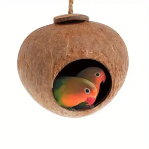 ninho de coco para pássaros
