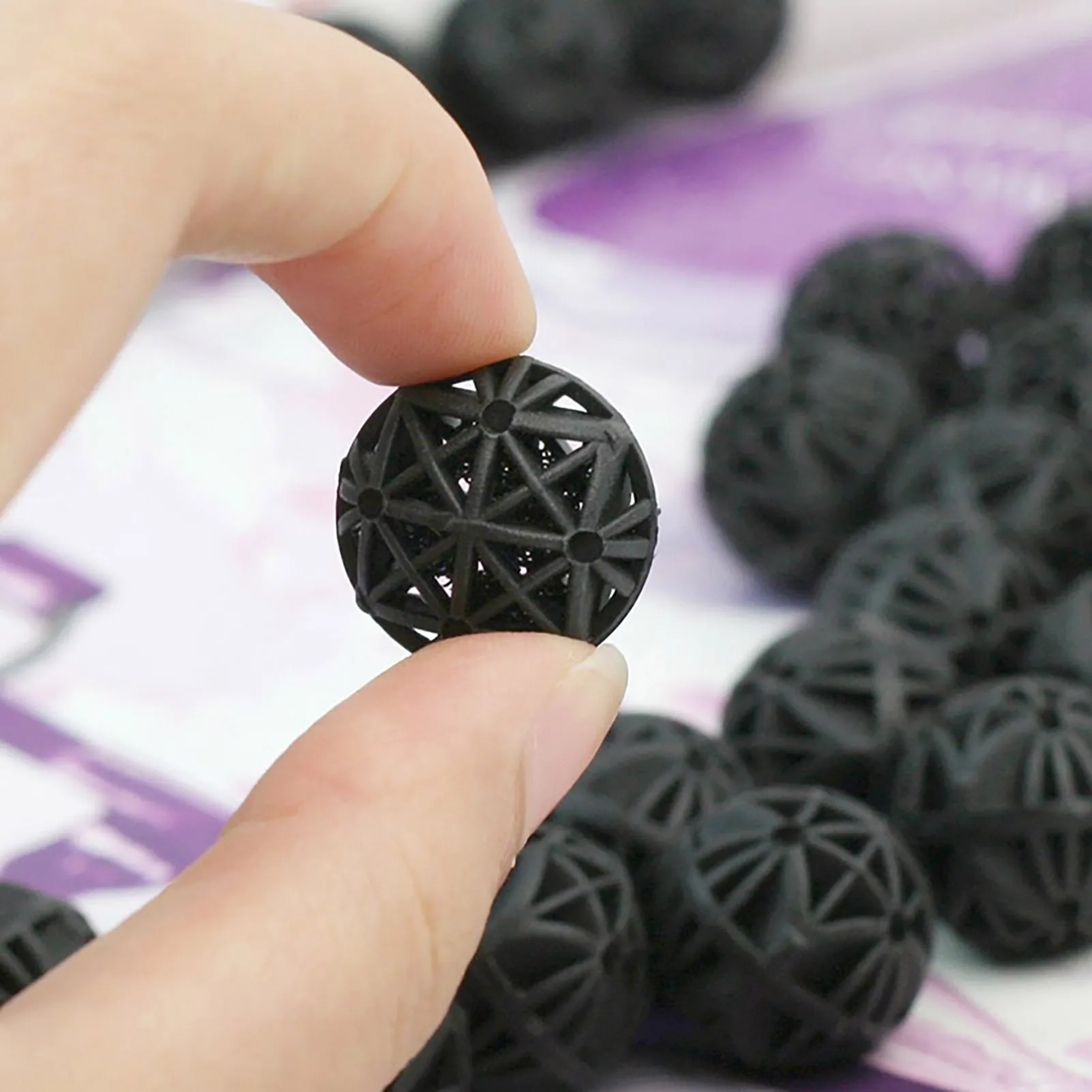 Bolas Biológicas para Aquário de 16/26/36 mm, 50 Peças, para Biofiltração - Imagem 2