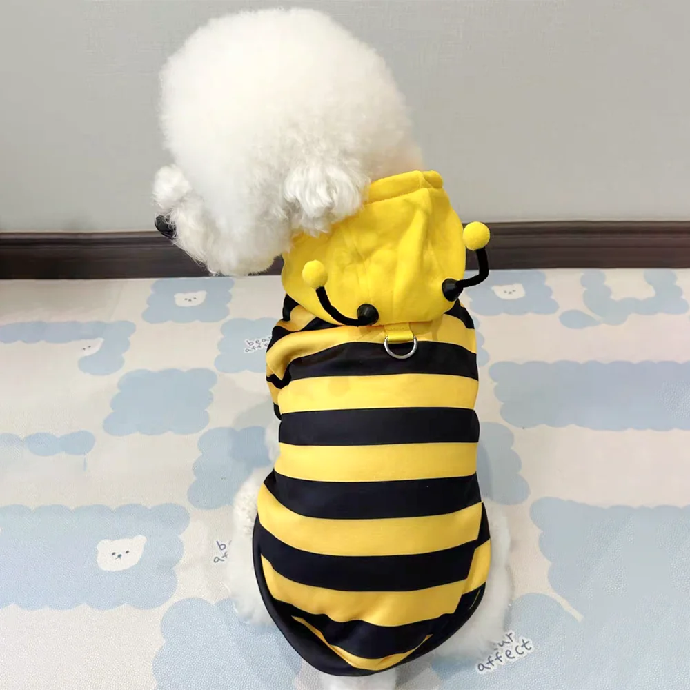 Roupa de Abelha para Cães e Gatos Pequenos e Médios Fácil de Usar - Imagem 5