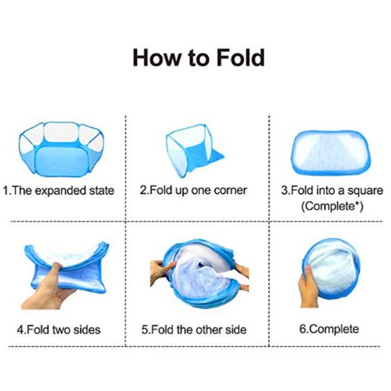 Cercado Dobrável para Gatos Cães Coelhos Hamsters Portátil - Image 6