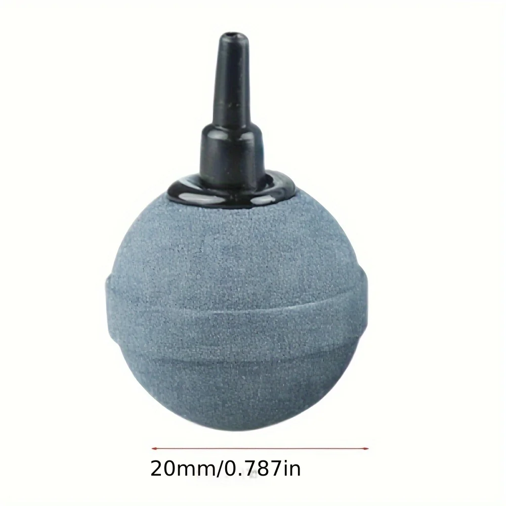Pedra Difusora de Ar para Aquário Redonda X20mm com Bolhas Finas - Imagem 5